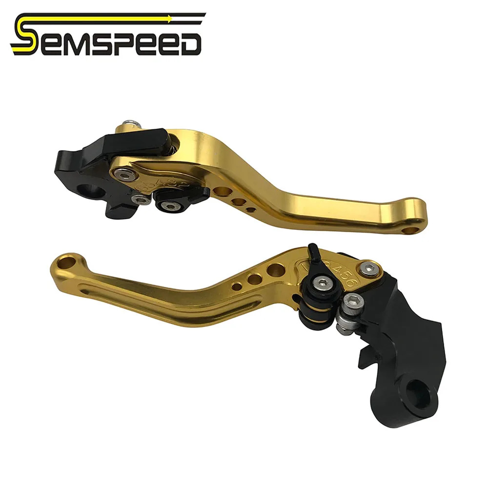 SEMSPEED рычаги для HONDA PCX 125 PCX125 PCX 150 PCX150 2010- аксессуары для мотоциклов Короткие тормозные рычаги сцепления