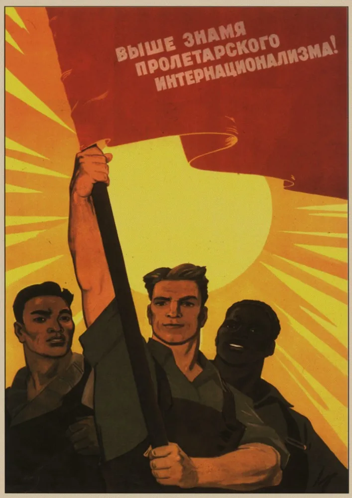 Вторая мировая война, ленинистская политагитация, СССР, CCCP Ретро плакат, крафт-бумага, бумажные настенные декоративные винтажные плакаты 3 - Цвет: 5
