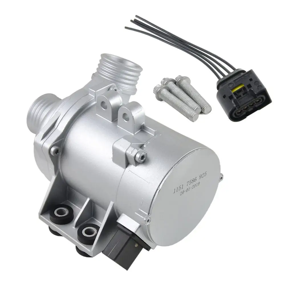 AP03 11517586925 Электрический водяной насос + Болты проводной ремень для BMW E60 E61 E81 E87 E90 E91