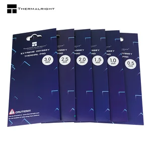 Термоправая термопрокладка ODYSSEY, термопрокладка для водяного охлаждения карты графического процессора 12,8 Втmk 85x45 0,51,01,52,02,53,0 мм