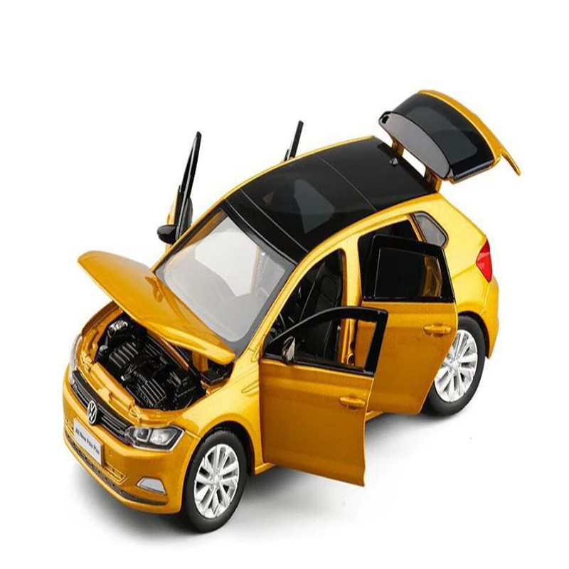 Подарок для мальчика высокая имитация 1/32 металл литье под давлением Volkswagen-Polo
