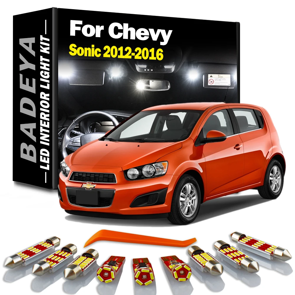 Осветительный комплект BADEYA для Chevrolet Chevy Sonic 2012 2013 2014 2015 2016 11 шт. | Автомобили и