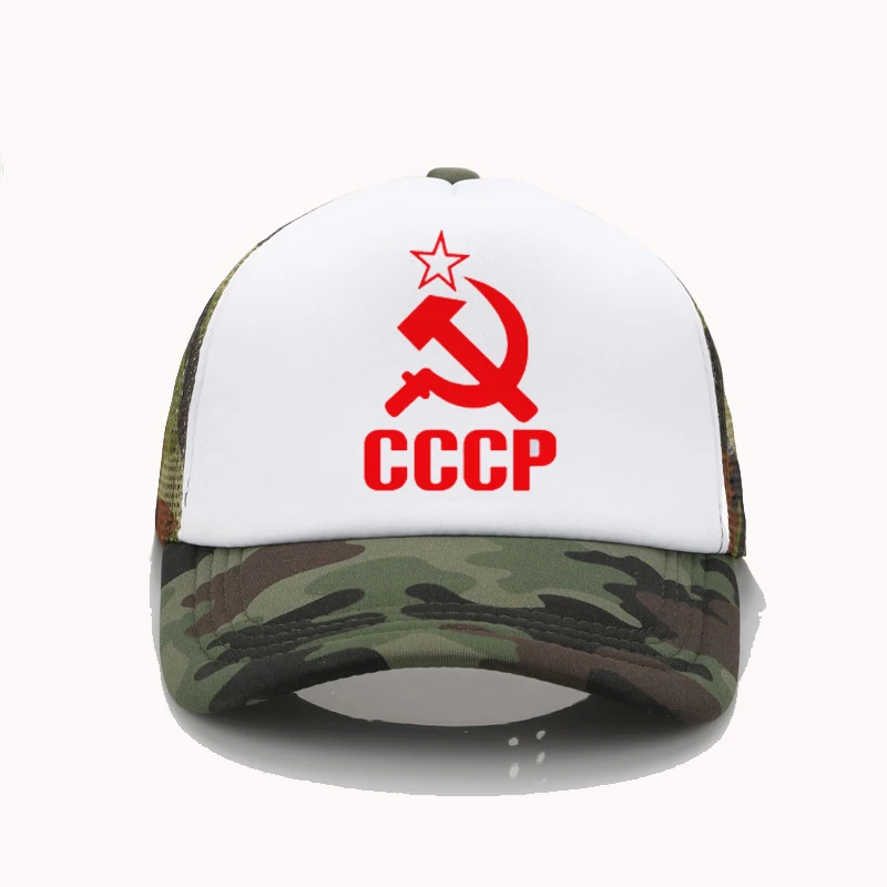 2021 NEW Fashion Cap CCCP Printed Baseball Cap USSR Soviet Union Man Summer Hats Men Women Hats