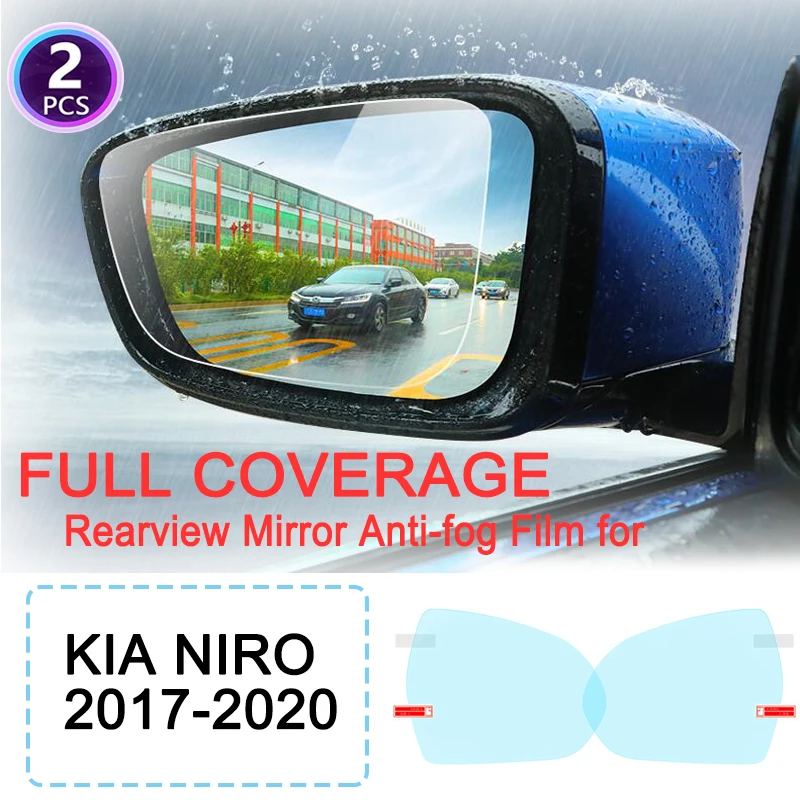 

Full Cover Anti Fog Rainproof Film Rearview for KIA NIRO DE 2017~2020 Car Stickers Anti-Fog Films Clean Accessories 2018 2019