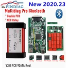 Новинка, диагностический инструмент Multidiag Pro + Bluetooth 2020,232017 R3 + Keygen с двойной платой NEC Реле 9241A TCS PRO + OBD2 для нескольких автомобилей