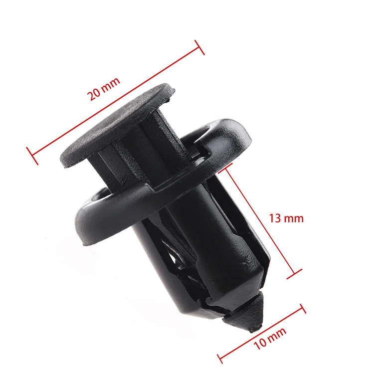 50 шт. нейлоновые фиксирующие заклепки для переднего бампера крыла пластиковые