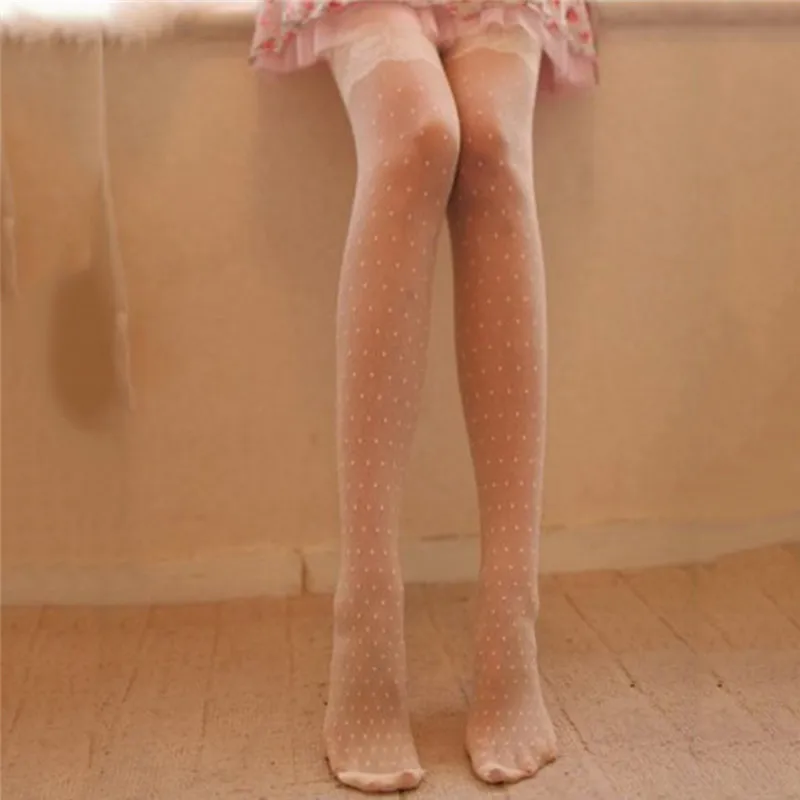 1 шт. пикантные Для женщин колготки летние нейлоновые детская одежда в горошек