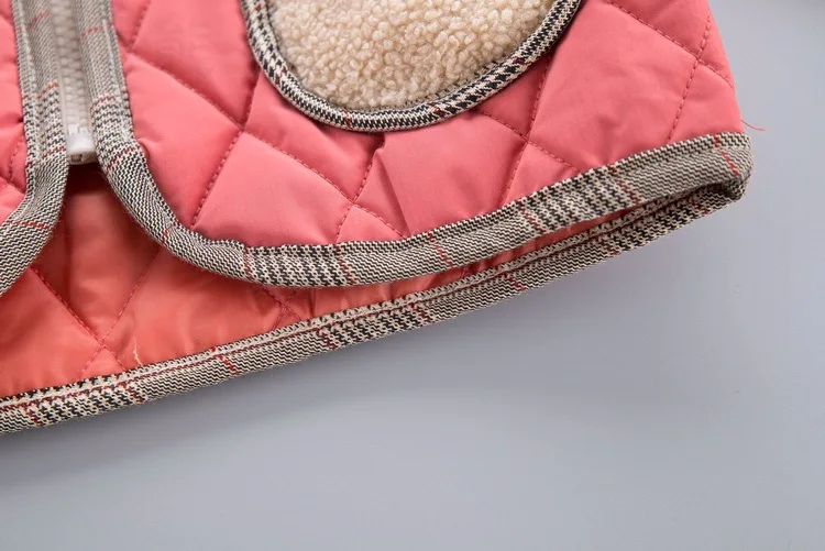 

Humor Bear Winter Children'S Jacket Autumn OuterwearCotton Long-Sleeved Velvet Padded Baseball Coat Casual Baby Kids Clothing