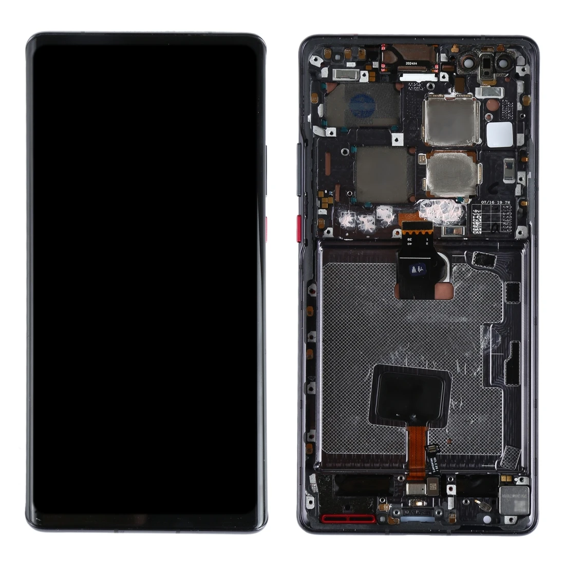Pantalla LCD Original para m&oacute;vil, montaje completo de digitalizador con marco para Huawei Mate 40 Pro-2