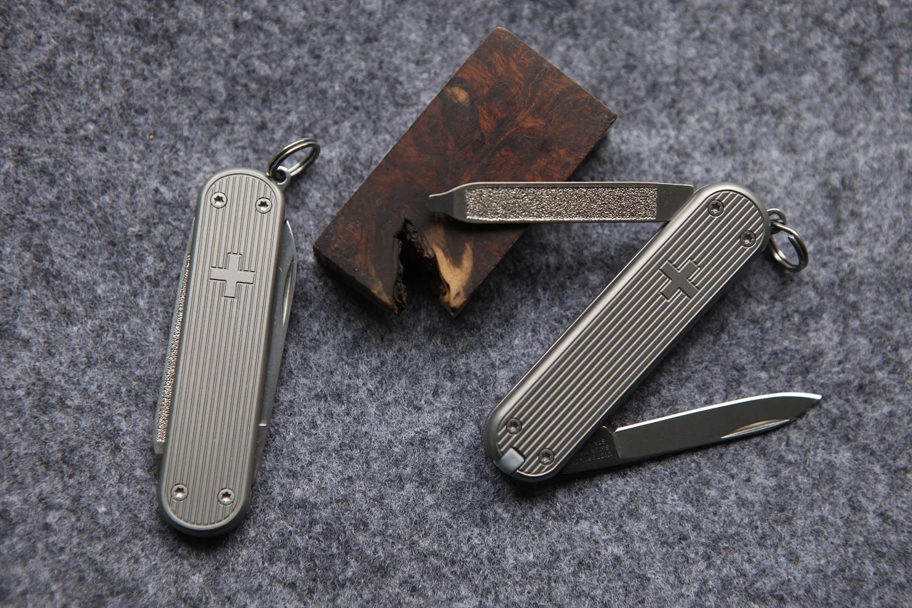 Ручные весы из титанового сплава для рукоделия сделай сам 58 мм швейцарский армейский нож эскорт 0 6123 (только