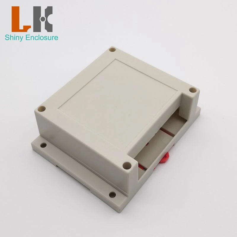 LK-PLC02 промышленный пластиковый инструмент Din рейка оболочка ПЛК Корпус чехол