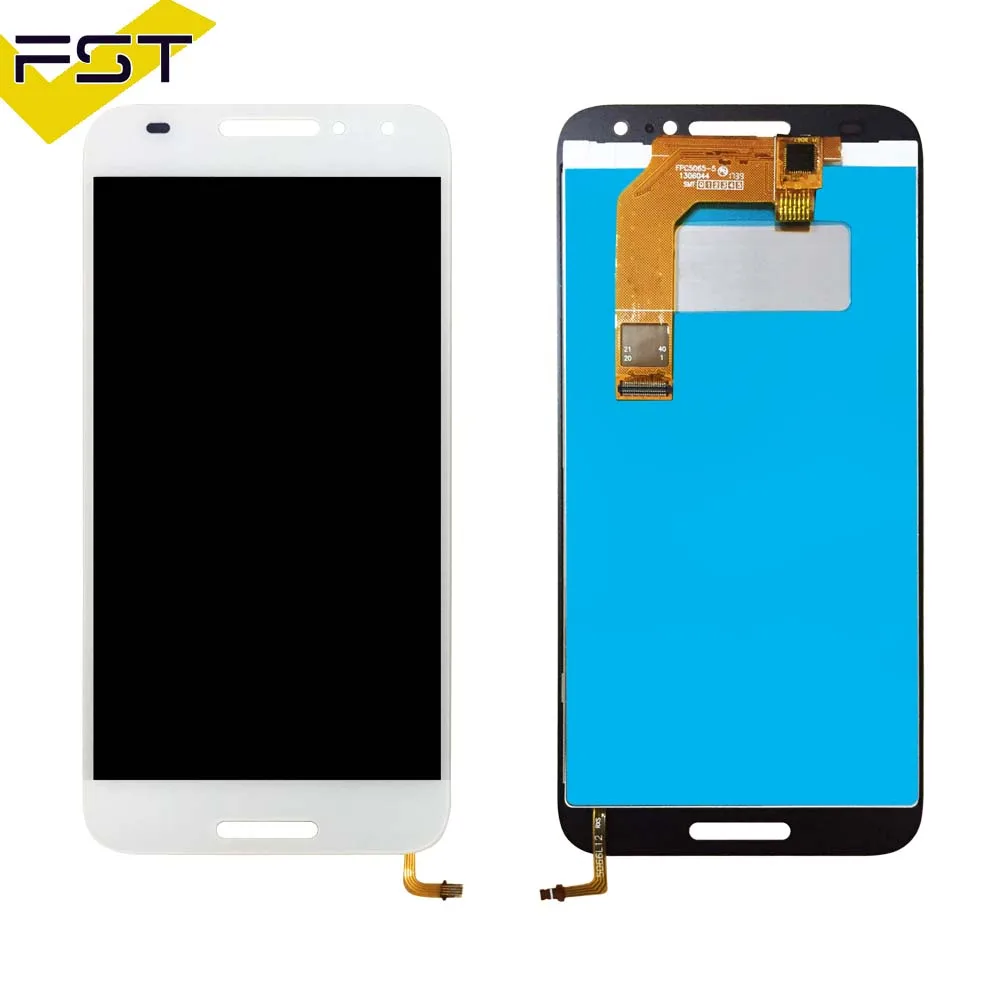 Для Alcatel A3 OT5046 ЖК-дисплей и сенсорный экран дигитайзер с рамкой для Alcatel A3 OT 5046 5046D 5046X 5046Y+ Инструменты+ клей - Цвет: White No Frame