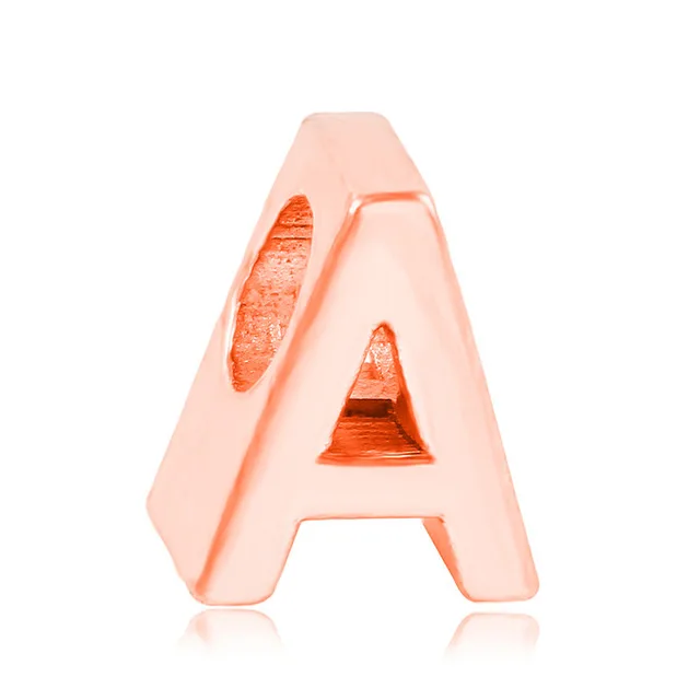 Женский браслет из розового золота 26 Английских Букв | Украшения и аксессуары