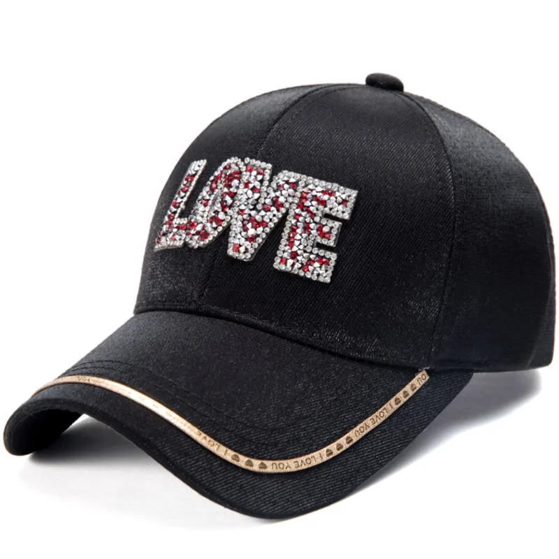 Baseball cap letters ladies crimped outdoor sun hat personalized fashion cap