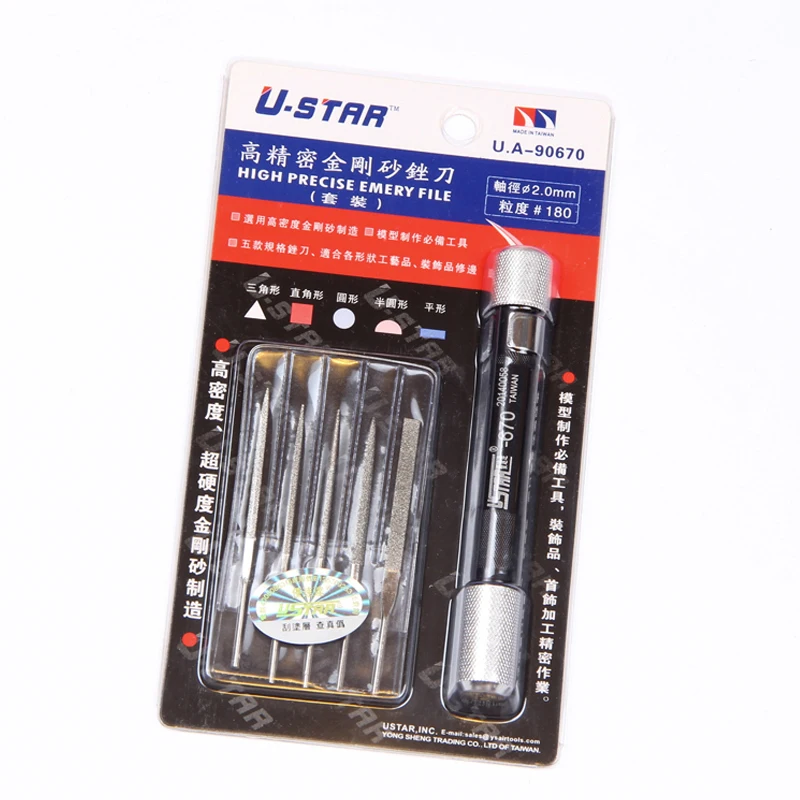 Технические детали 6 в 1 набор многоцелевых файлов высокоплотные шлифовальные