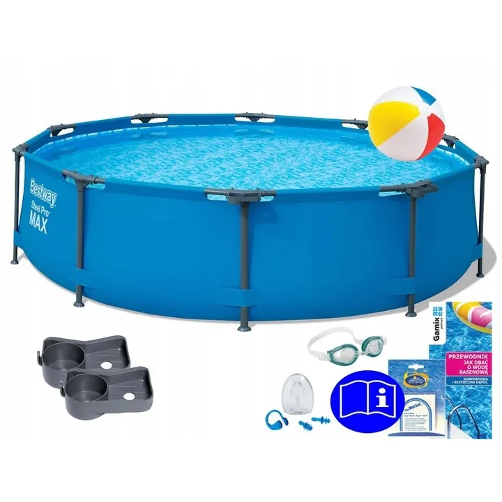 Каркасный бассейн Bestway 305х76 56406 8W1|Водные горки| |