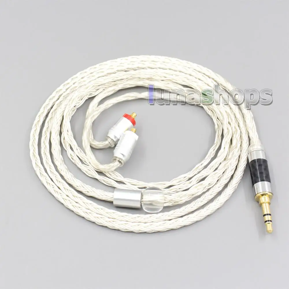 

LN007231 16 Core OCC Silver Plated Earphone Cable For Sony XBA-H2 XBA-H3 XBA-Z5 xba-A3 xba-A2
