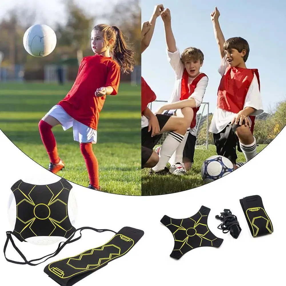 

Soccer Training Belt Adjustable Football Kick Trainer Soccer Ball Training Equipment Elastic Practice Belt Sports Assistance