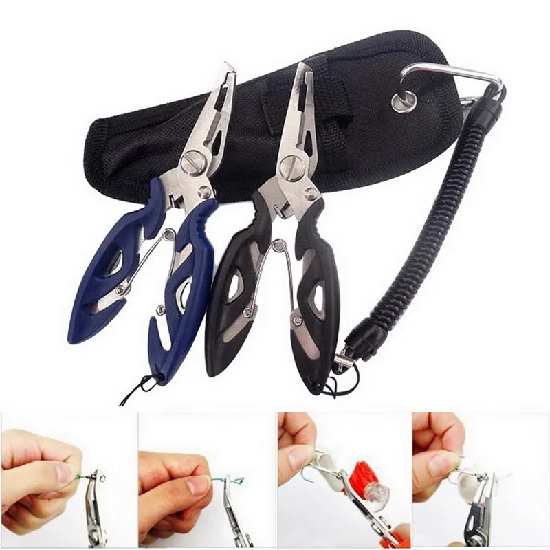

Fishing Plier Scissor Lure Cutter Hook Remover Fishing Tackle Tool Cutting Fish Use Tongs Multifunction Scissors 4.93 Inch