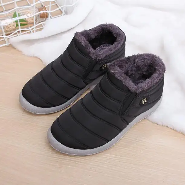 2020 г. Женские ботинки Водонепроницаемая зимняя обувь женские ботильоны удобные