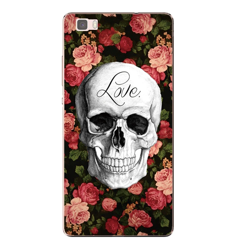 DS-LOVEHUI чехол для huawei P8 Lite мягкий из силиконового материала TPU защитное заднее