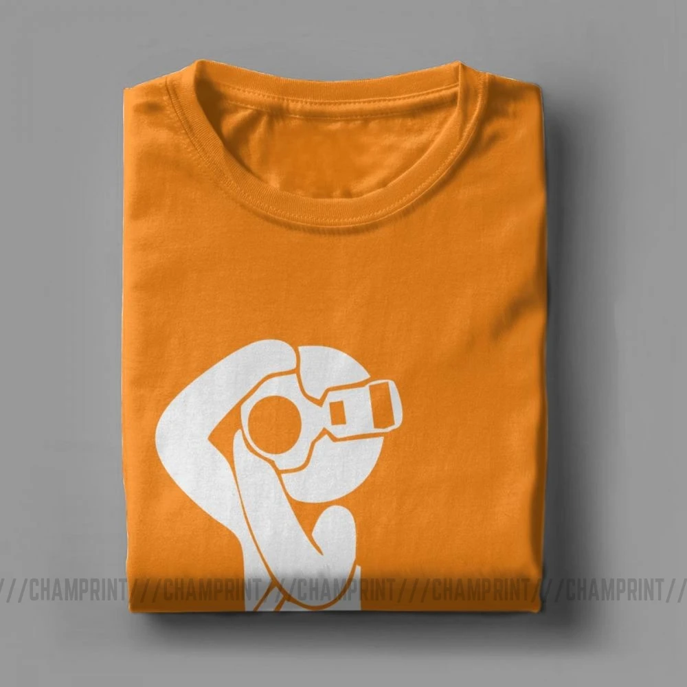 Футболка с силуэтом фотографа отличный подарок мужские футболки из 100% хлопка