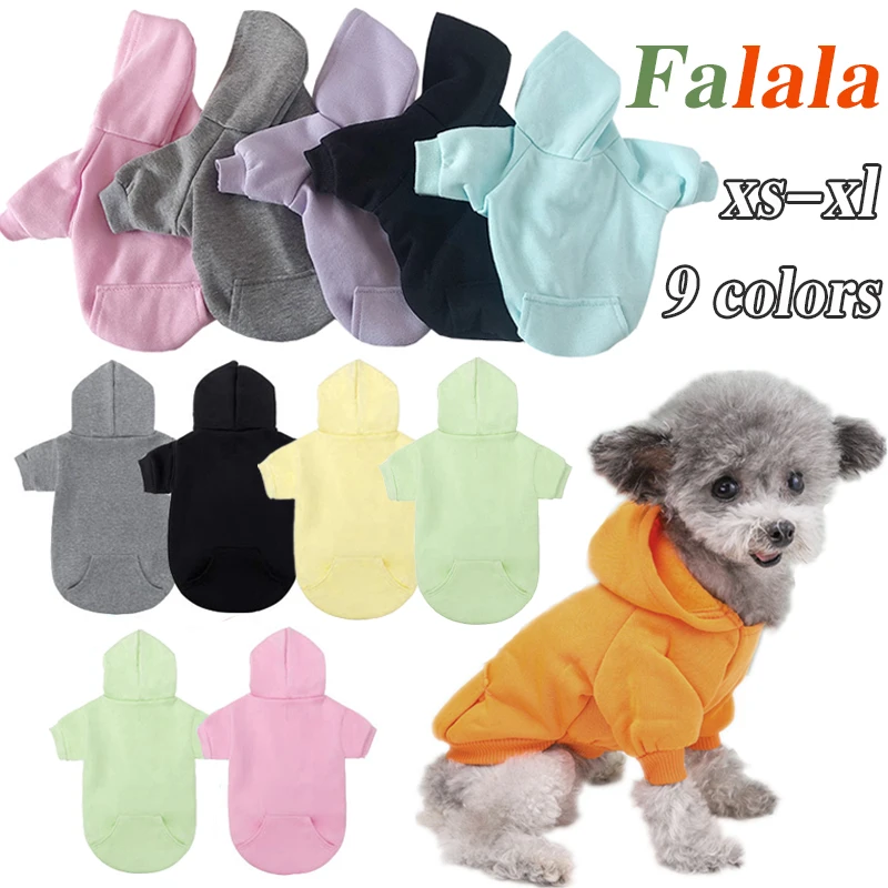 Толстовки для собак модная теплая одежда домашних животных чихуахуа