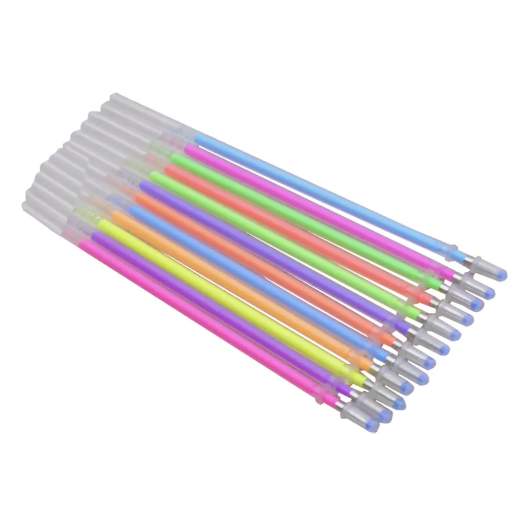 12 шт./упак. маркеры заправки для ручек офисные школьные Цвета Студенческая