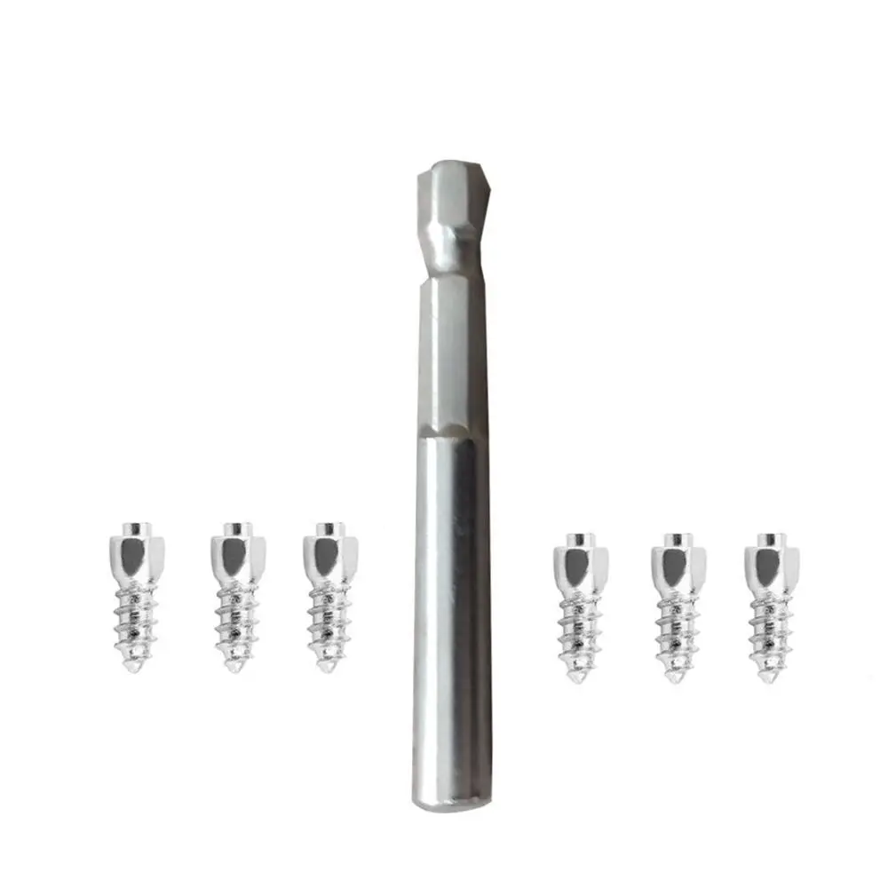 100 шт. Нескользящие гвозди из вольфрамовой стали прочные болты для шин премиум