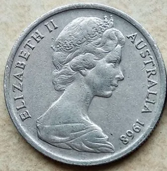 20 мм с коротким клювом echidna Австралия, настоящая монета, оригинальная коллекция - Цвет: 3
