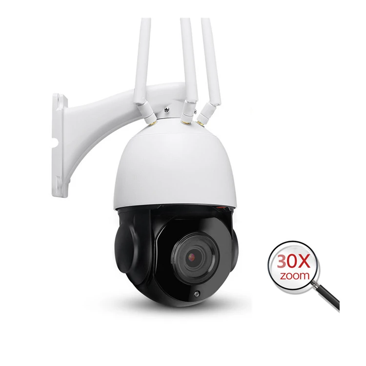 

5MP Outdoor Dome WIFI PTZ Camera 360 Wireless Security Camera Auto Motion Tracking IP Network 20X 30X Optical Zoom PTZ Camera