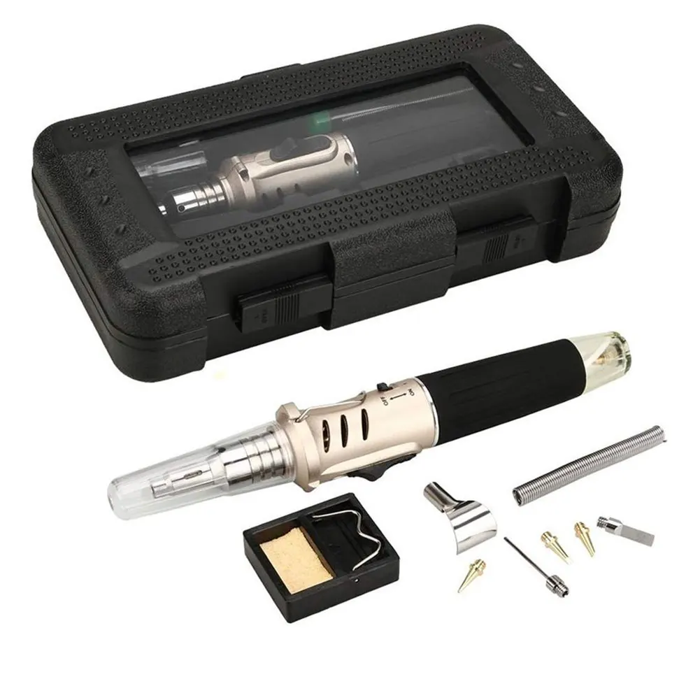 Набор профессионального паяльника 10 в 1 Газовый паяльник беспроводной сварочный