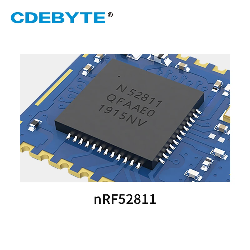 10 штук BLE5.0 nRF52811 2.4GHz модуль дальнего действия для Blutooth к последовательному порту Transparent E104-BT5011A беспроводная передача данных.