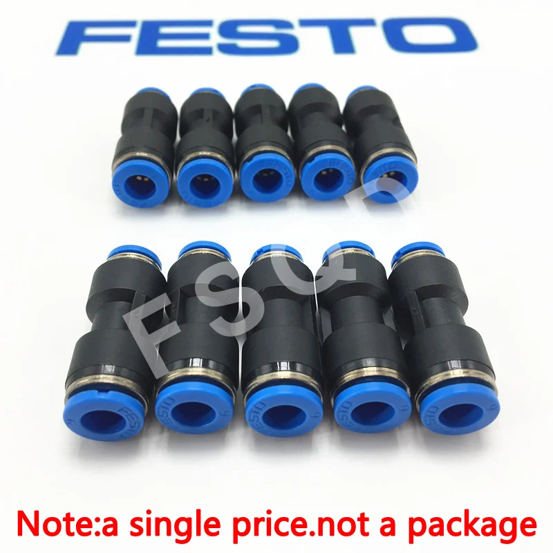 QS-6-4 153037 QS-8-6 QS-10-8 QS-12-8 QS-12-10 FESTO пуш-ап-быстроразъемные соединения QS стандартная серия разъем пневматический компонент инструменты воздуха
