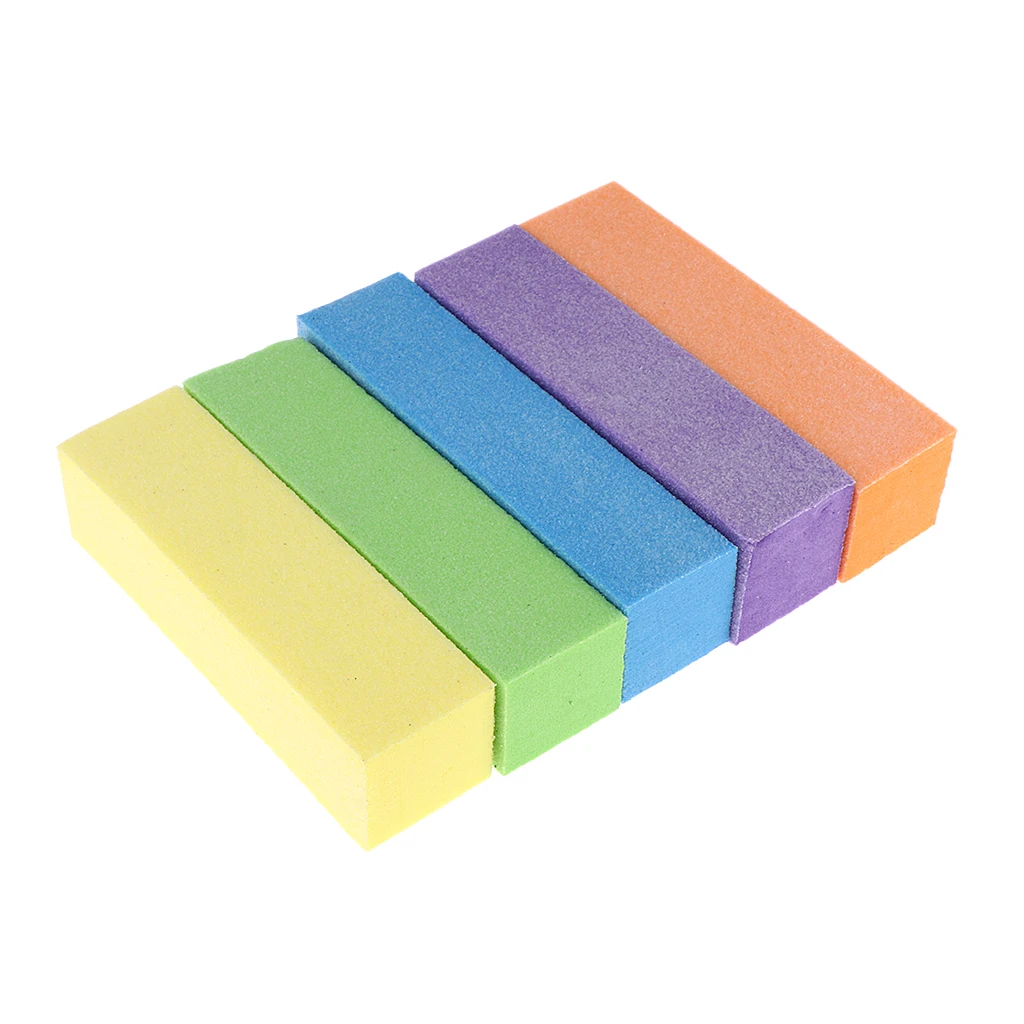 10 шт. 4 способа профессиональный буфер для ногтей губка пилки шлифовальные блоки