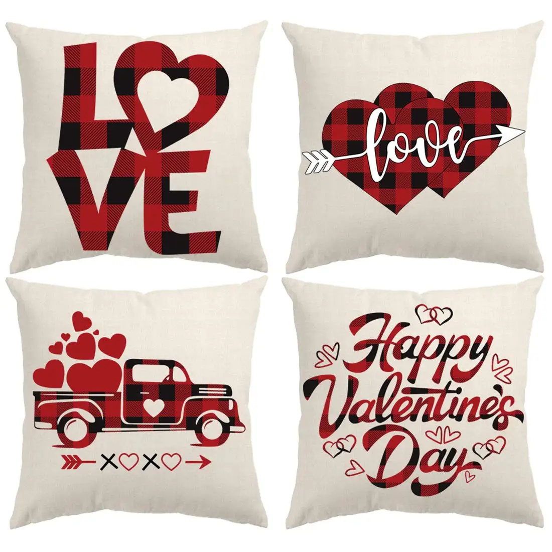Чехол для подушки в стиле Дня Святого Валентина декоративный чехол кровати с