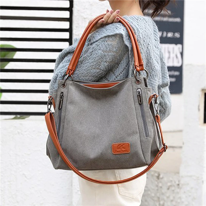 

Women Bags Fashion Designer Shoulder Bag Crossbody For Women 2022 Female Messenger Bag Women's Purse Lady Canvas Cloth Handbag