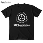 Белая футболка SCP Foundation (в белом цвете), безопасная блокировка улиц, блокировка улиц, блокировка содержимого, блокировка улиц 173