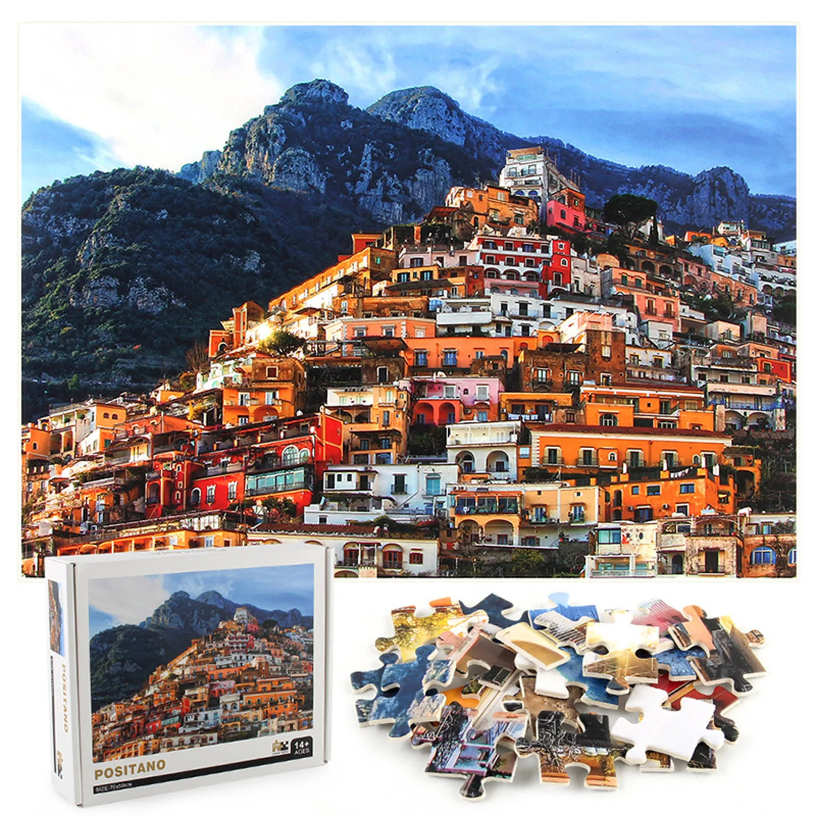 

1000 Pcs Adult And Children's Intellectual Development Puzzle Toy Holiday Gift Educational Puzzle Toy for Kids/Adults Cute Gift