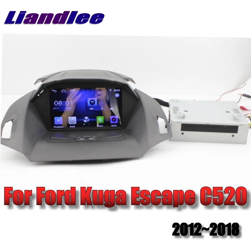 Автомагнитола LiisLee для Ford Kuga esck C520 2012 ~ 2019 мультимедийный ТВ DVD GPS Hi-Fi радио стерео