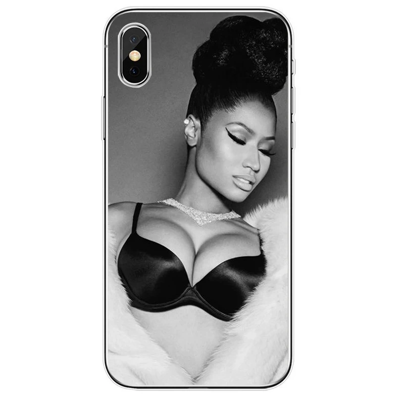 Nicki Minaj крышка чехол для телефона из мягкого силикона ТПУ с рисунком iPhone 5 5S SE 6 6plus 7