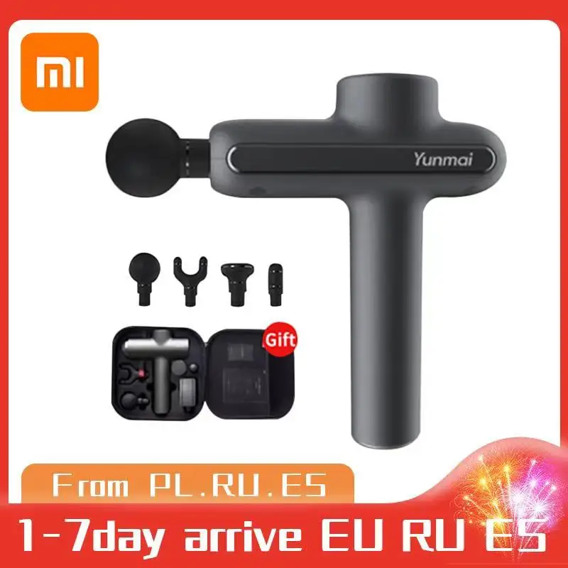 Массажный пистолет Xiaomi YUNMAI массажер для глубокой расслабления мышц 3 режима тела