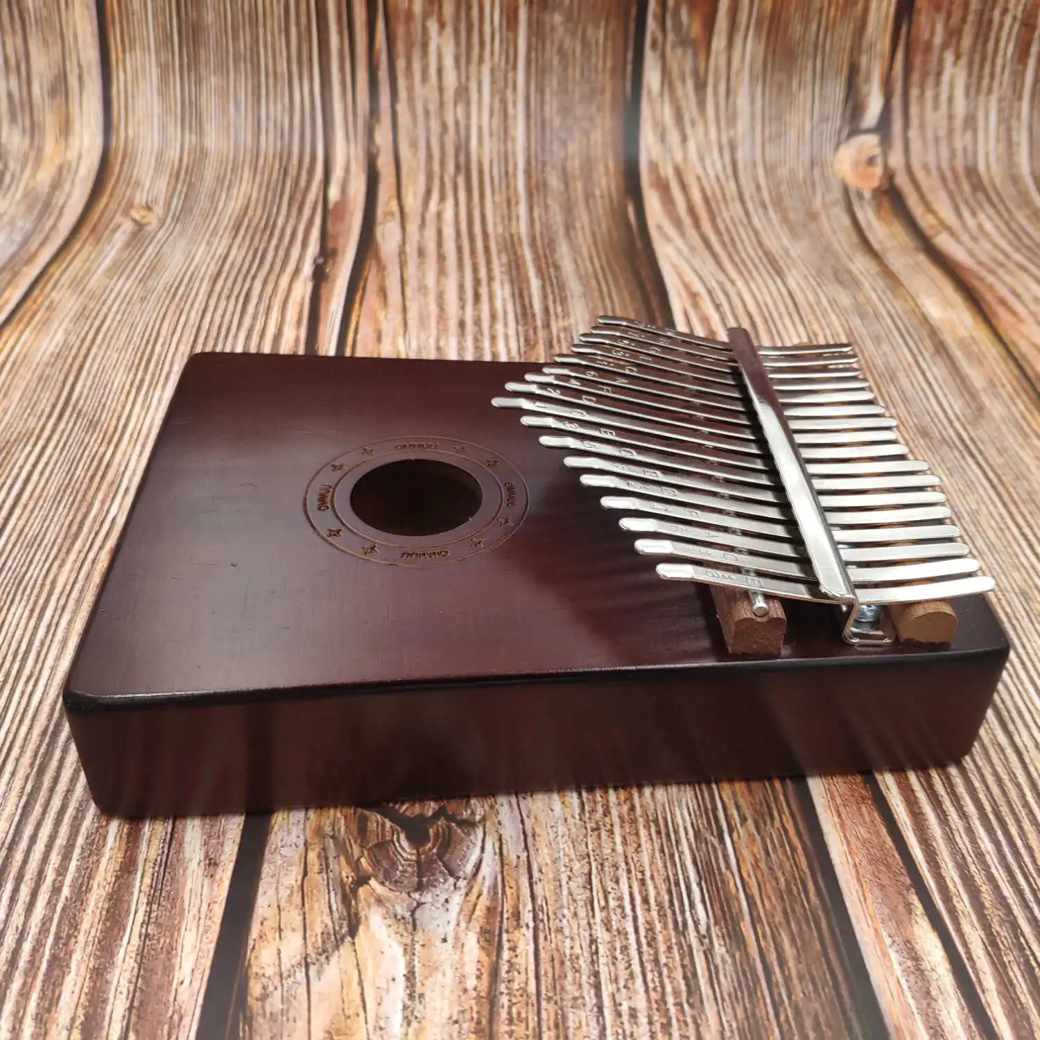 17 клавиш калимба Африканский фестиваль челюсти Махагони пальцы пианино Sanza Mbira