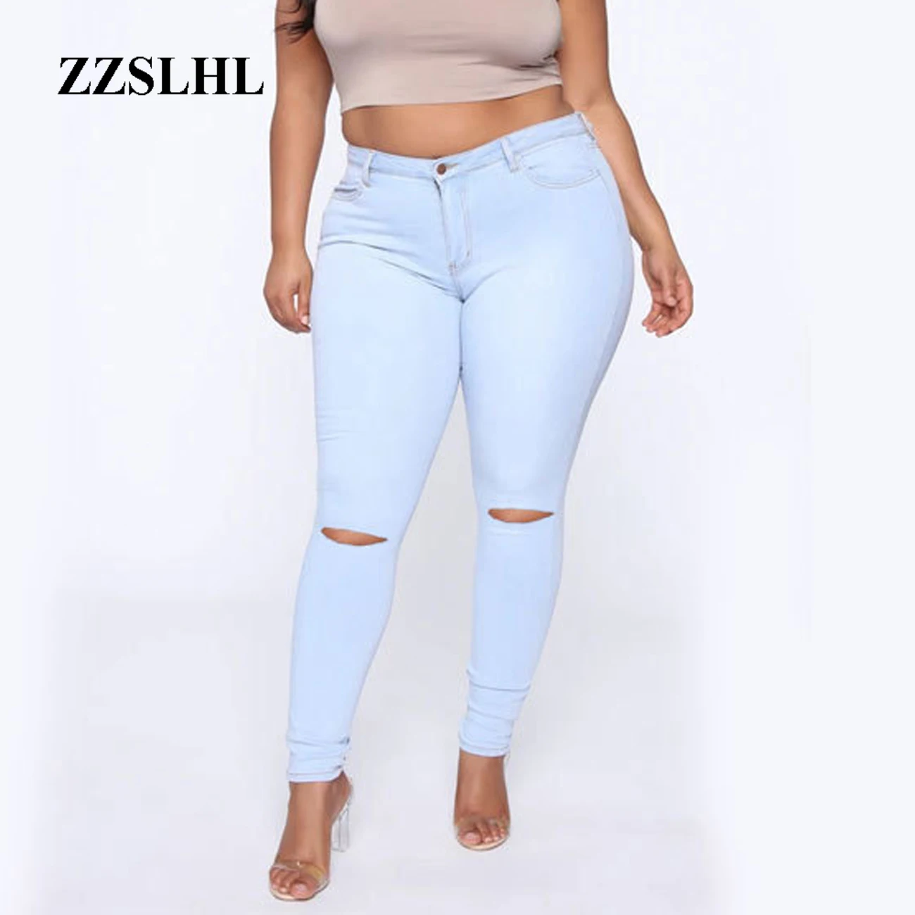 

Женские рваные джинсы стрейч, джинсы для женщин, женские джинсы с высокой талией и эффектом пуш-ап, женские джинсовые брюки 2020