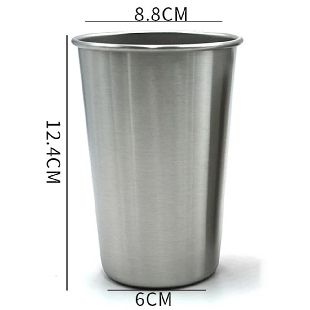 350 мл/500 мл стаканы из Нержавеющей Стали Стаканы объемом в одну пинту