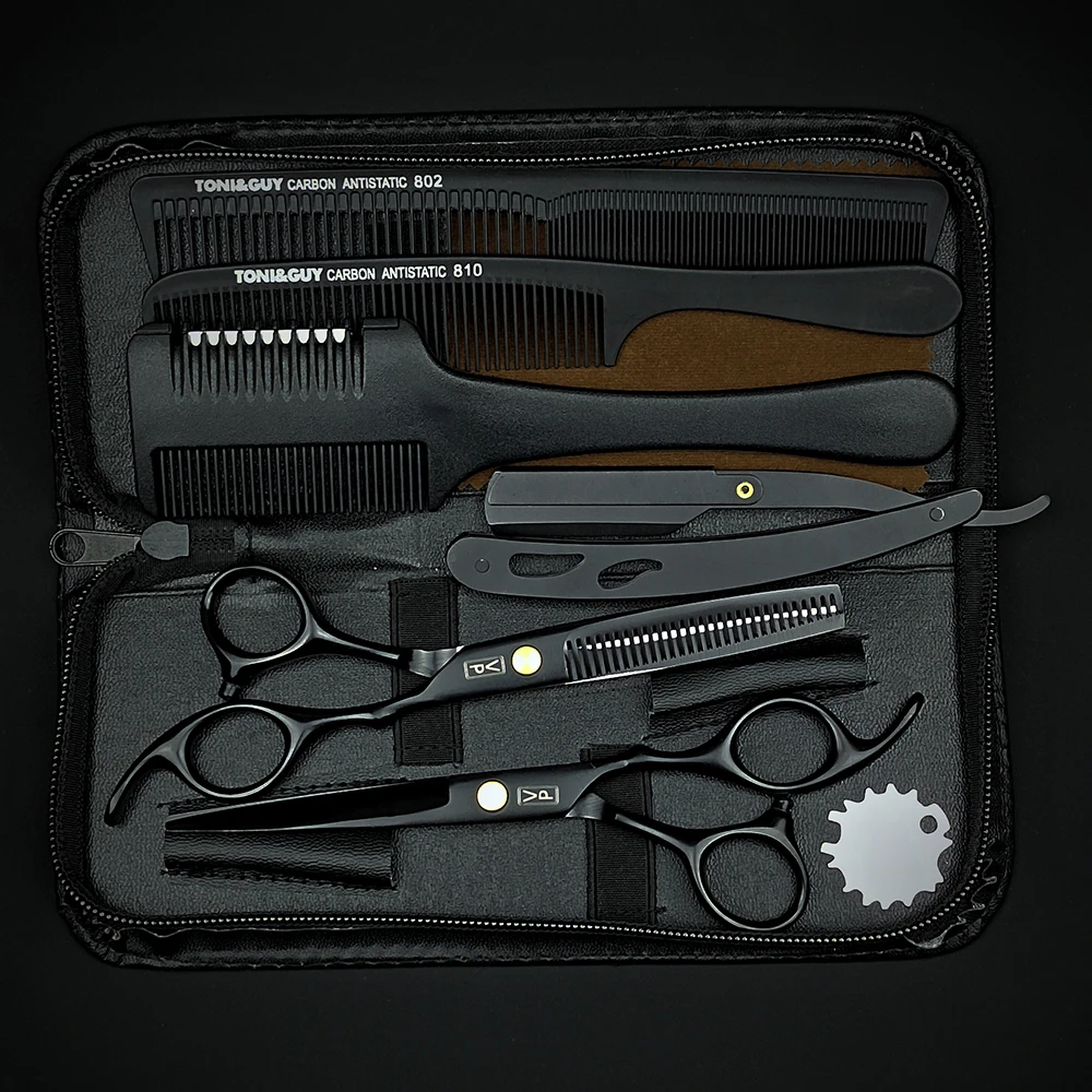 6 0 Профессиональные парикмахерские ножницы для стрижки волос Парикмахерские