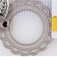 new 2021 round wreath metal cutting dies scrapbook diary decoration stencil diy greeting card make albums 3d embossing template