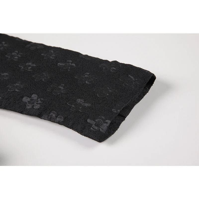 Женский жаккардовый пиджак с длинными рукавами романтичный винтажный цветочным