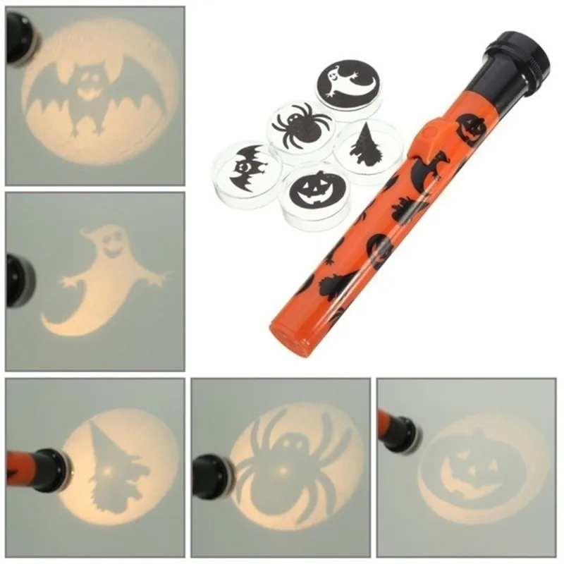 Проектор фонарик реквизит для Хэллоуина украшение вечерние НКИ своими руками