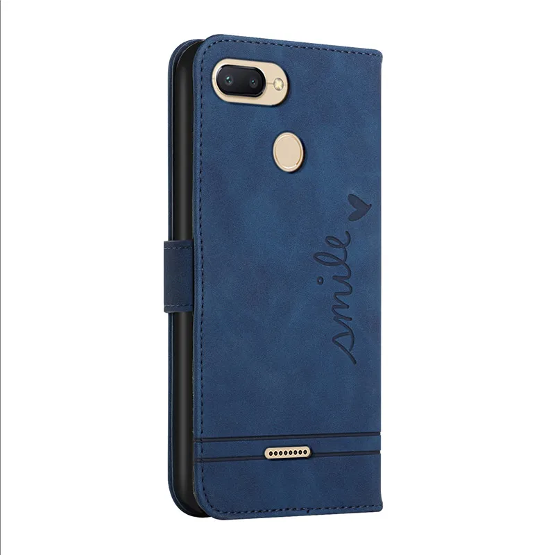 Redmi6 A Case Leather Etui on For Xiaomi Redmi 6A Note6 Note 6 Pro 6Pro Redmi6A Cases Wallet Flip Cover Phone Bags